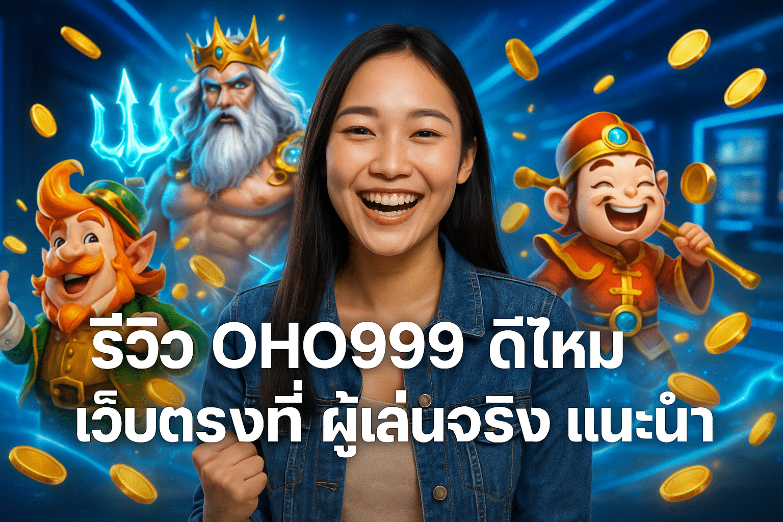 รีวิว OHO999 ดีไหม เว็บตรงที่ ผู้เล่นจริง แนะนำ