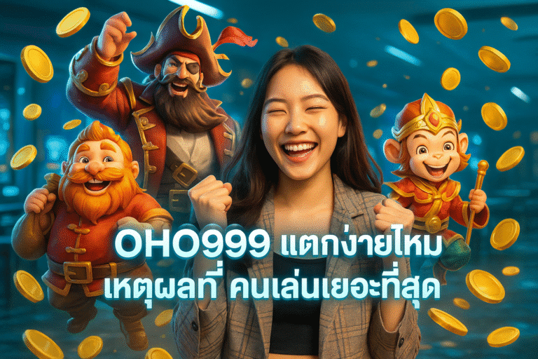 OHO999 แตกง่ายไหม? เหตุผลที่คนเล่นเยอะที่สุด